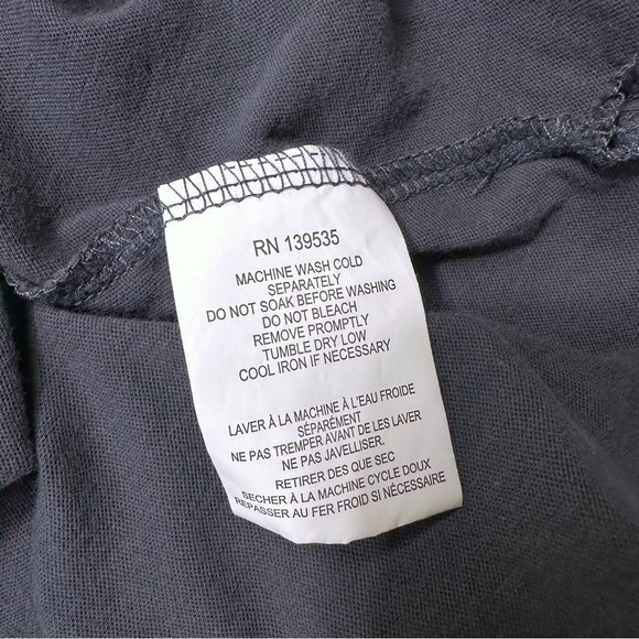 Grayers Clothiers Kovac High Twist Polo Cotton Shirt In Washed Black Size XL NEW - Picture 9 of 10